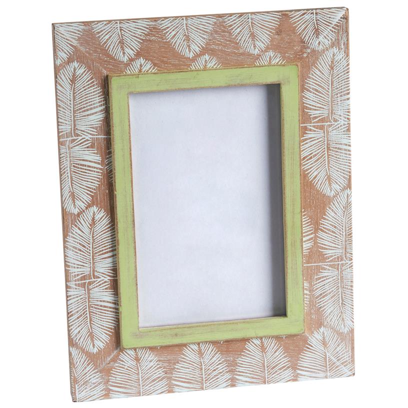 6×4 Picture Frame with Fern Pattern